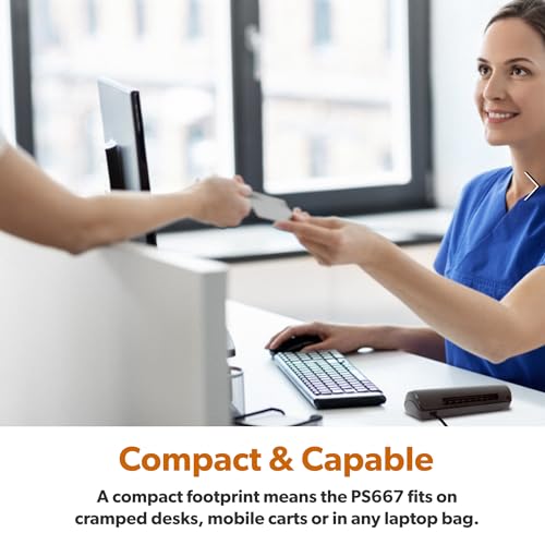 Ambir ماسح بطاقات Ambir Technology PS667 بسيط A6 - Image 3