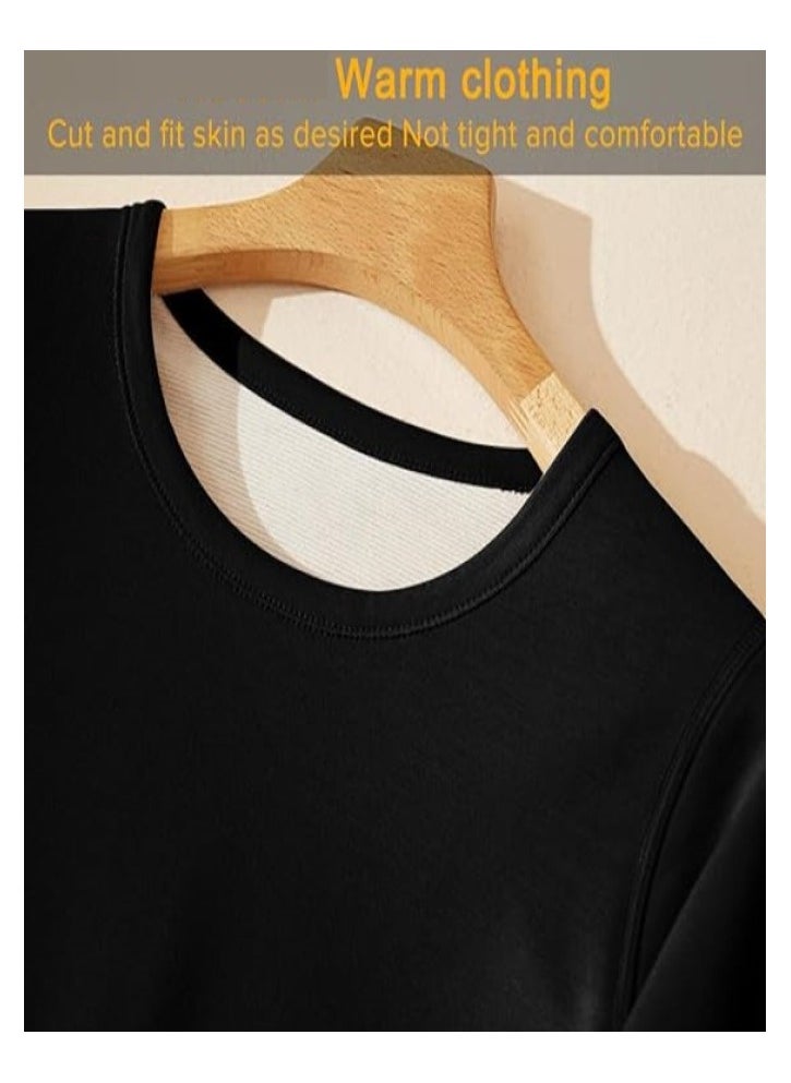 RATSAW - Women's Thermal Underwear Set Long Johns Women's Wool Silk Thermal Underwear Base Pajamas Set Cold Weather - Image 1