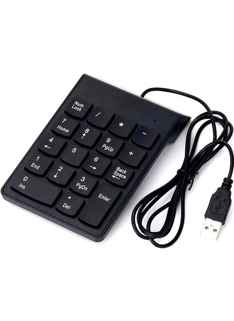 Numeric Keyboard, Mini Numeric Keyboard, USB Numeric Keyboard, Suitable For Laptop Desktop Laptop Tax Number Calculation Office Business Trip.