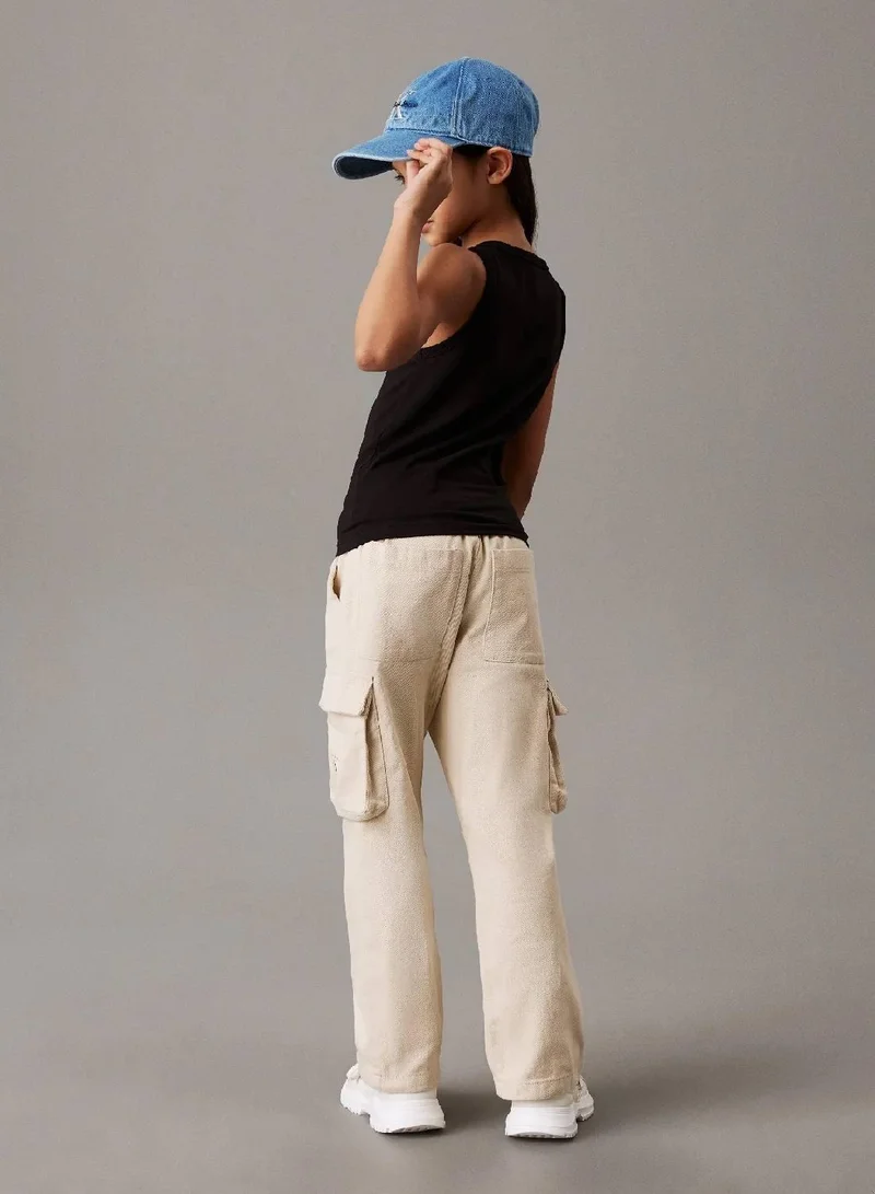 Calvin Klein Jeans Slim Logo Tank Top