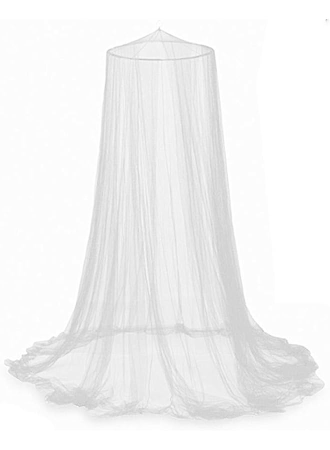 erorex Round Hoop Bed Canopy Mosquito Net For Fit Crib Twin Full Queen King  - Image 1