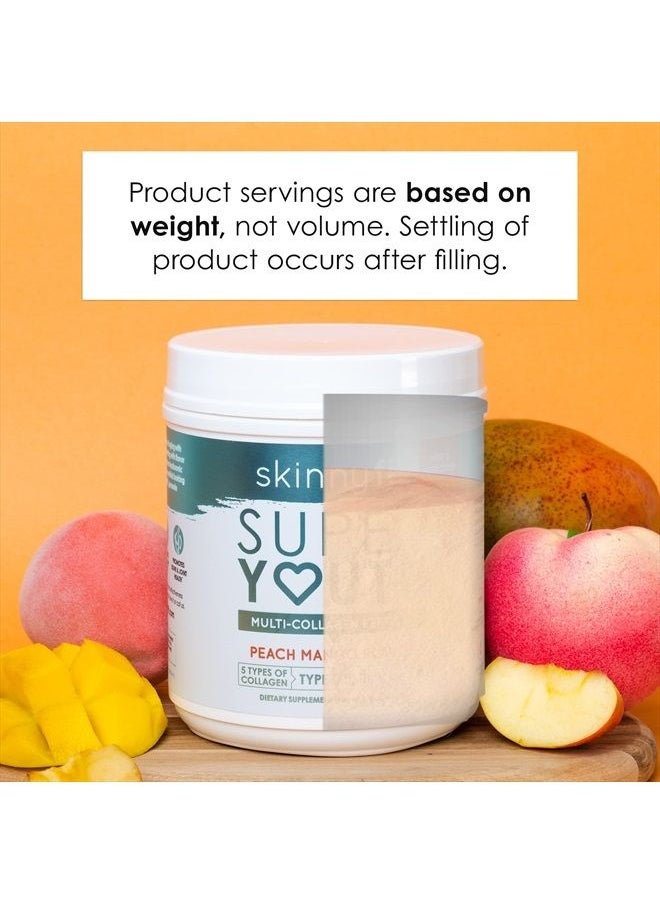 Super Youth Multi-Collagen Peptides Plus Apple Cider Vinegar, Hyaluronic Acid, & Vitamin C Peach Mango Flavor, Hair, Skin, Nail & Joint Support, Immunity, Healthy Metabolism, 28 Servings - pzsku/ZD193E16F7504C7411BF9Z/45/_/1683613540/c4ed5e2b-b7a4-4703-83c9-e03bb27c2cd3