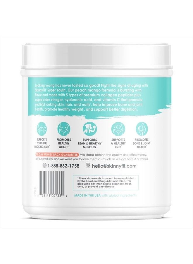 Super Youth Multi-Collagen Peptides Plus Apple Cider Vinegar, Hyaluronic Acid, & Vitamin C Peach Mango Flavor, Hair, Skin, Nail & Joint Support, Immunity, Healthy Metabolism, 28 Servings - pzsku/ZD193E16F7504C7411BF9Z/45/_/1683613541/9f465154-dfff-42c9-90c9-f36b5ca8fbd9