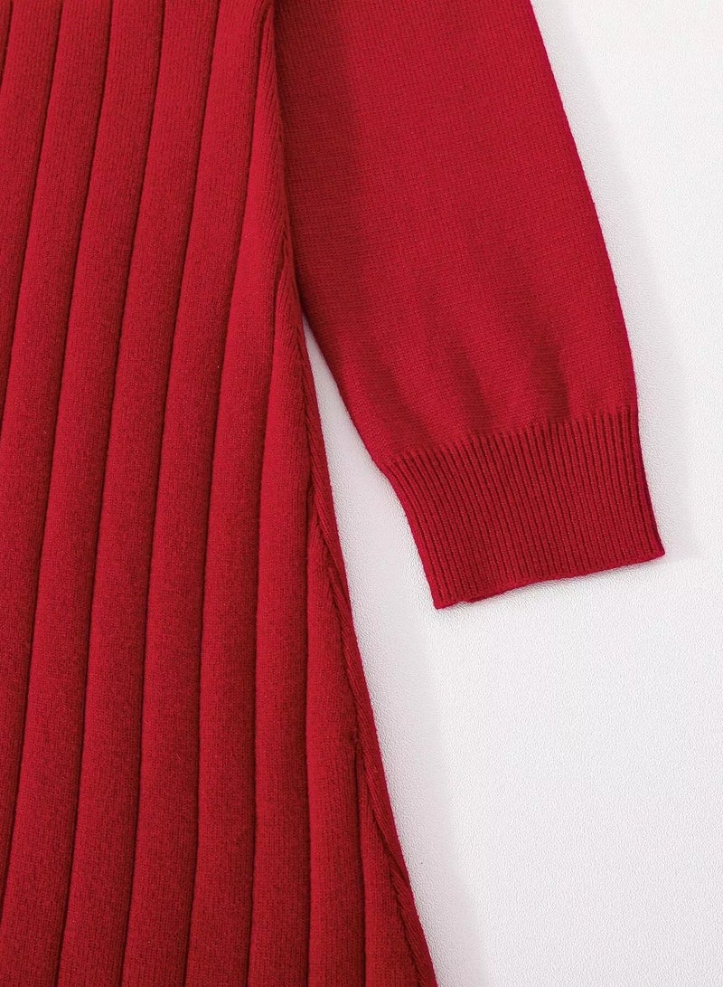 Girls Sweaters Dresses - Image 4