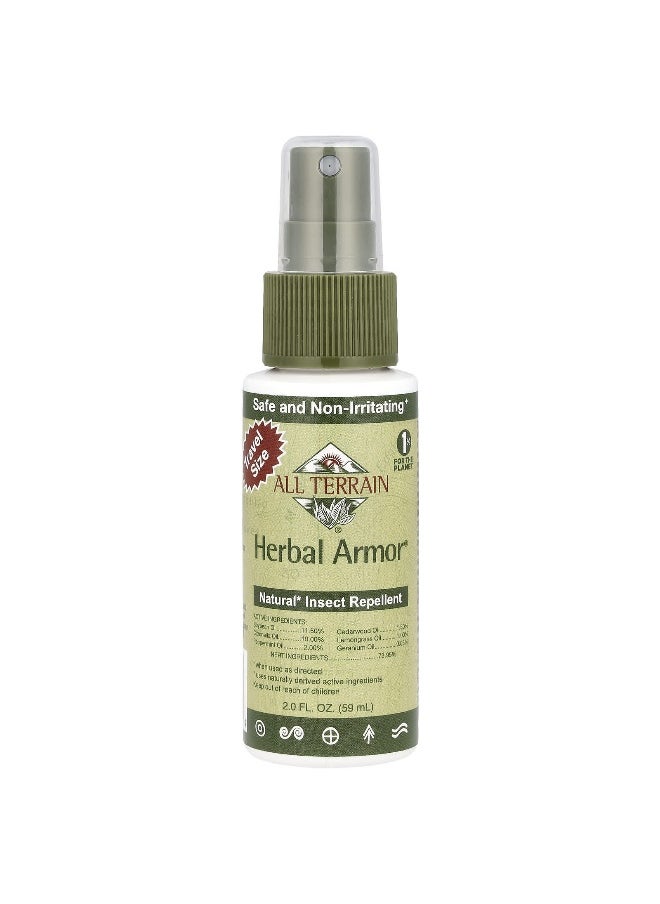 All Terrain All Terrain, Herbal Armor®, Natural Insect Repellent, 2 fl oz (59 ml)  - Image 1