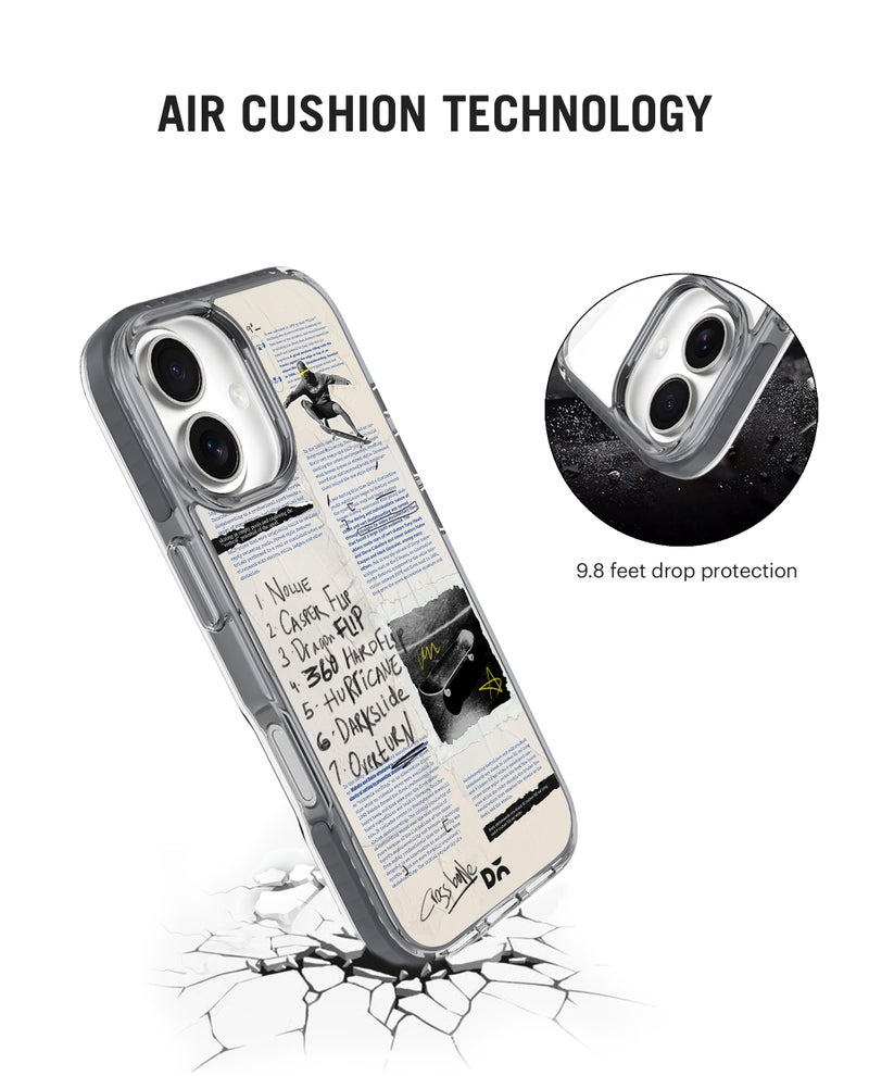 DailyObjects Case for iPhone 17 Compatible with Mag-Safe Wireless Charging, Stride 2.0 Flipster Slim Shockproof Back Cover with Inner Magnetic Ring - Image 5
