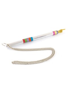 Yair Emanuel Torah Pointer Yad For Jewish Scroll Anodized Aluminum Torah Pointer Rings Multi Color (Tpb1) 