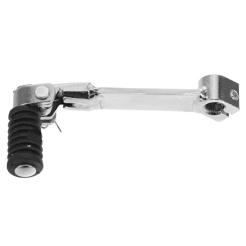 Motorcycle Folding Gear Shift Lever For 50cc 160cc Dirt Bikes And ATVs Silver Adjustable Handle Replacement For Off Road Riding - Image 2