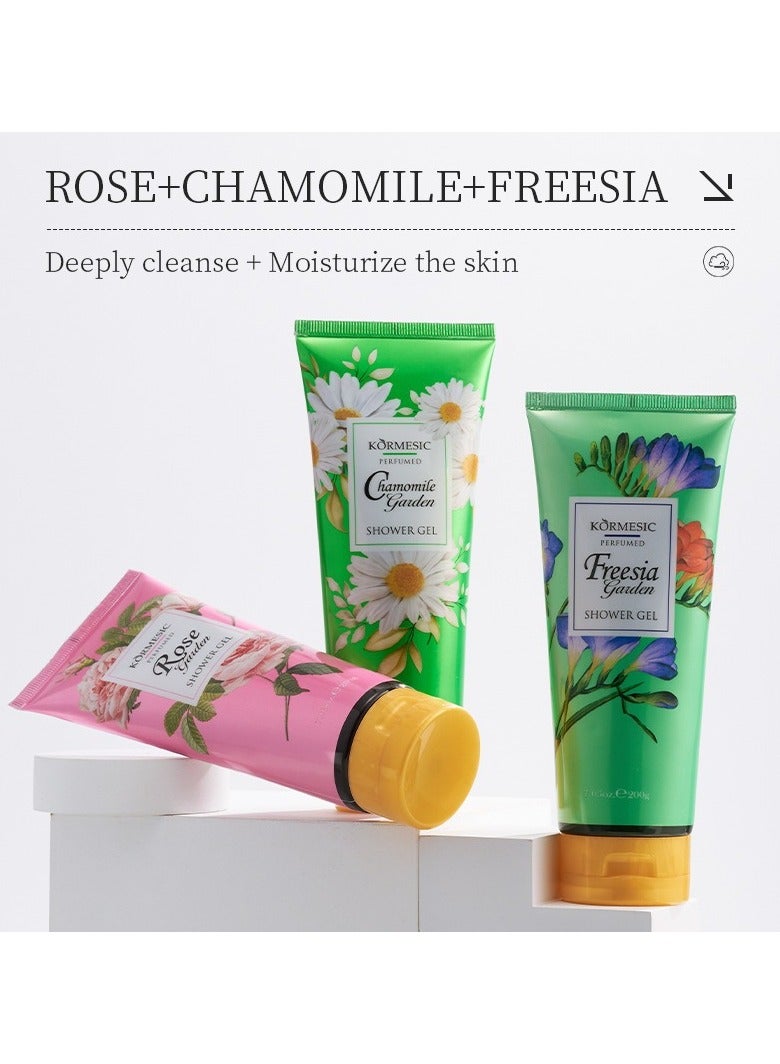 Kormesic غسول الجسم في حديقة الورد 200 جرام-رومانسية وترطيب - Image 3