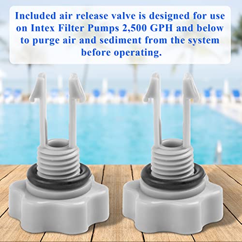 Pokin 25004/2,500 Gallon Filter Pump Replacement Seals Kit Pack for Intex Pool Filter Pump (Includes 5 Combined Parts - Image 4