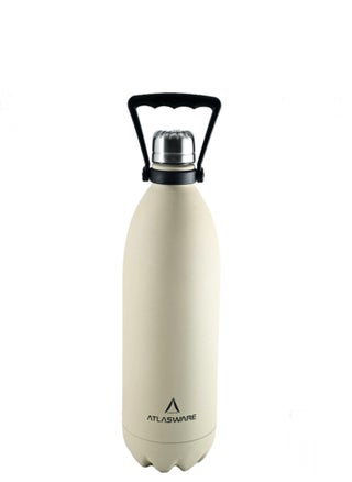Water bottle with a capacity of 1750ml, stainless steel water bottle that keeps cold for 100 hours and keeps heat for 45 hours, Beige - pzsku/ZD194217E5826CBC8037AZ/45/_/1725371813/11bdf7cc-c1f7-4420-be44-bd7dc39e7838