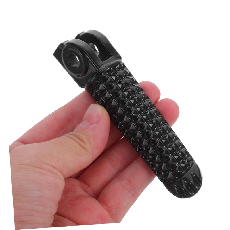 2pcs Motorcycle Foot Pegs Iron Footrests Durable Design Compatible With Various Models Comfort Enhancement For Long Rides Upgrading Your Bike - Image 5