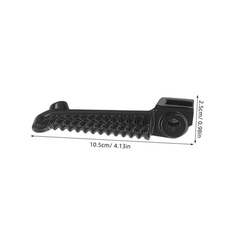 2pcs Motorcycle Foot Pegs Iron Footrests Durable Design Compatible With Various Models Comfort Enhancement For Long Rides Upgrading Your Bike - Image 3
