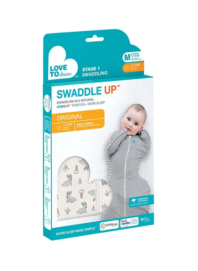 LOVE TO dream Swaddle UP Original Bunny M