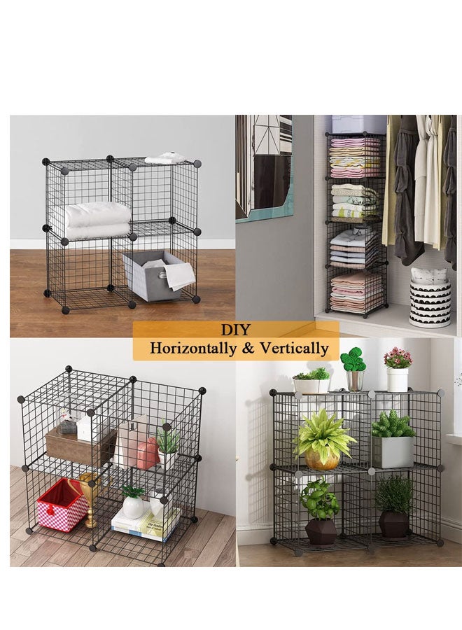 2-Tier Cat Cage Indoor DIY Cat Playpen Detachable Metal Wire Kennels Crate Large Exercise Place Ideal for 1-2 Cat - Image 4