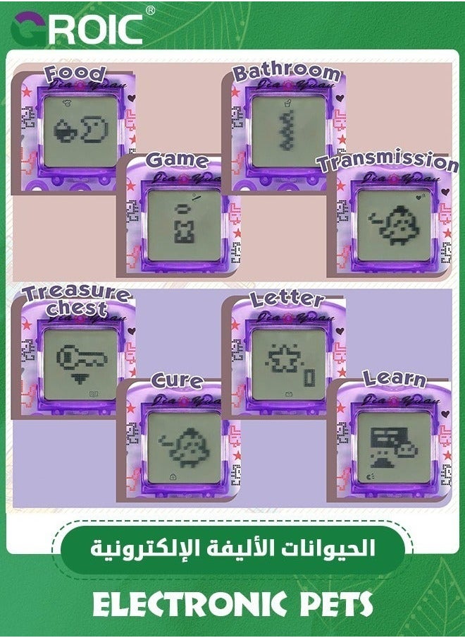 5 Pieces Virtual Pets Keychain Digital Nostalgic Electronic Keychain,Pet Key Chain 90s Handheld Games Game Keyring, Keychain,Handheld Machine - pzsku/ZD1947048451DB5C7F2E1Z/45/_/1735355866/b21f6c9b-65df-406a-992d-16d790096102