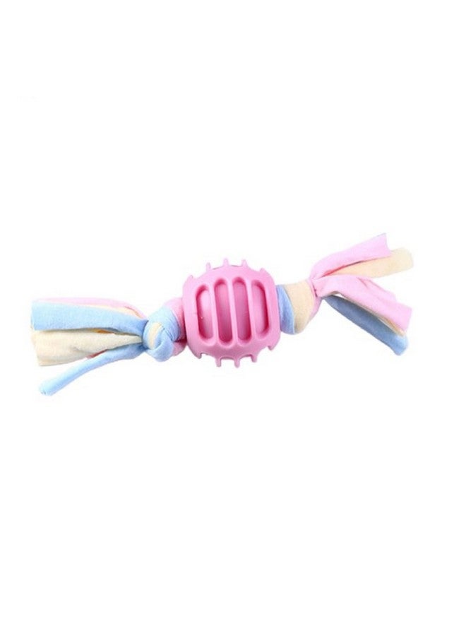 Emily Pets Soft Dog Molar Ball Safe Popular Pet Puppy Small Medium Interactive Toy(Pink) - Image 2