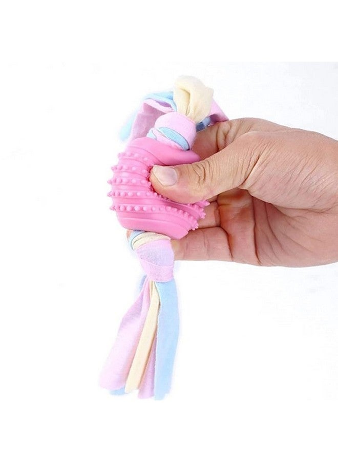 Emily Pets Soft Dog Molar Ball Safe Popular Pet Puppy Small Medium Interactive Toy(Pink) - Image 5