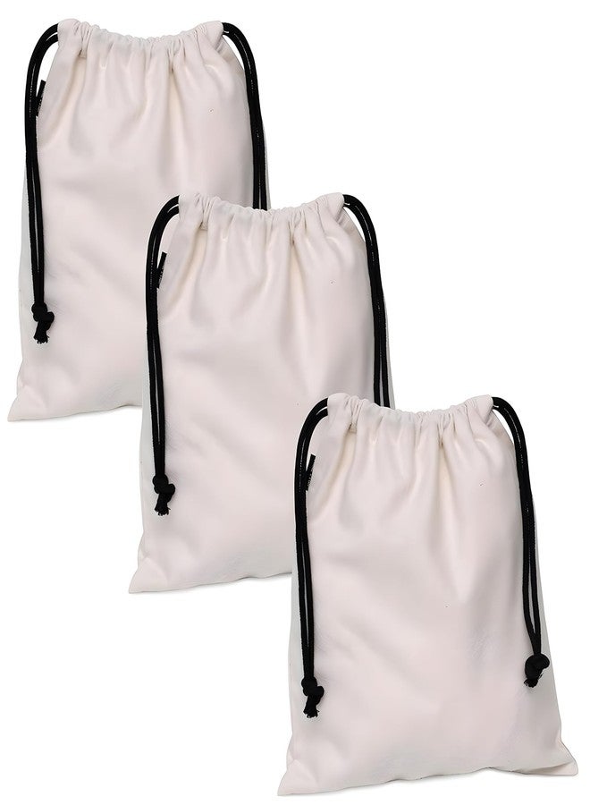 Metsi Cotton Muslin Storage Bag for Vegetables and Fruits - 100% Organic, Washable & Reusable Produce Bags with Drawstring, Eco-Friendly Kitchen Fridge Organizer, 9"x11", Pack of 3 - Image 1