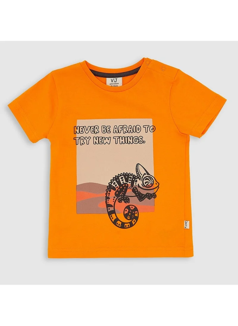 victor and jane BABY BOYS 2PC Set - T-Shirt & Joggers Summer Outfit