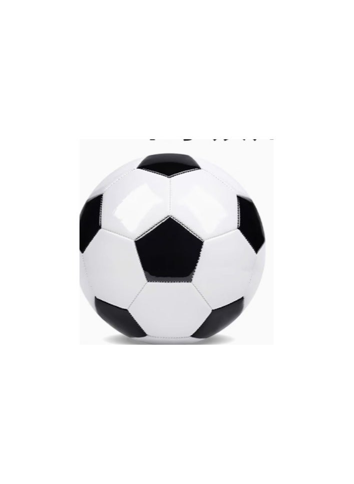 diu toyz Football Size 5 Classic Soccer Ball Black n White - Image 1