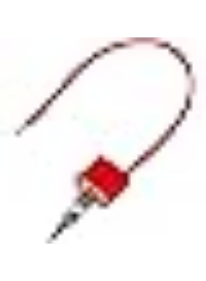 Red 2-Key Steel Cable Lock, Heavy Duty Long Lock for Bike, Luggage, Gym Bag, Flexible Steel Rope Lock Secure Outdoor Use, Cable Lock with Same Key for Travel and Security - Image 5
