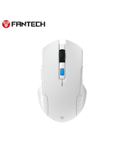 FANTECH WG12 RS Wireless Gaming Mouse Rechargeable Dual Mode Gaming Mouse 2000 DPI 6 Programmable Buttons Gaming Office Dedicated Computer Mouse for Laptop Desktop  - Image 1