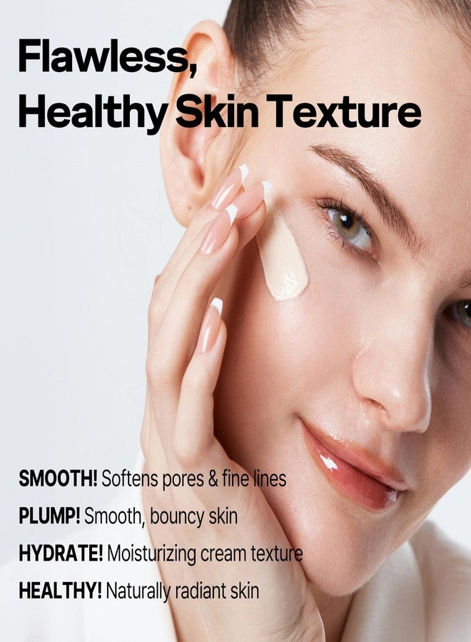 تاتش إن سول برايمر TOUCH IN SOL Airbrushed Primer SPF 40 - برايمر مكياج مع حماية من الشمس، قاعدة ناعمة ومُخفية للعيوب مع عامل حماية واسع النطاق من الشمس، تركيبة مرطبة خفيفة الوزن، مكياج كوري (1.01 أونصة سائلة) - Image 4