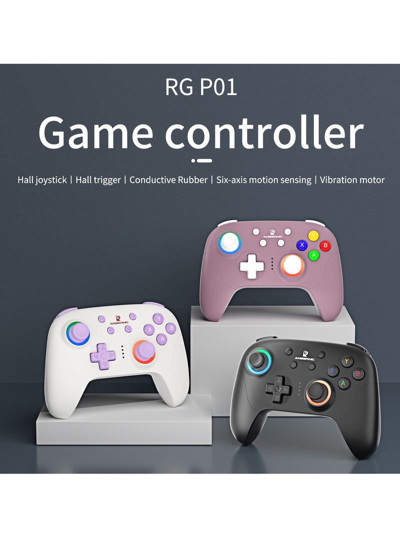 ANBERNIC  RG P01 High Cost Performance PC Controller PC Steam Switch Android IOS Conductive Rubber Bluetooth Wireless XBOX Layout 600mAh Dual Asymmetric Pendulum Motor  - Image 2