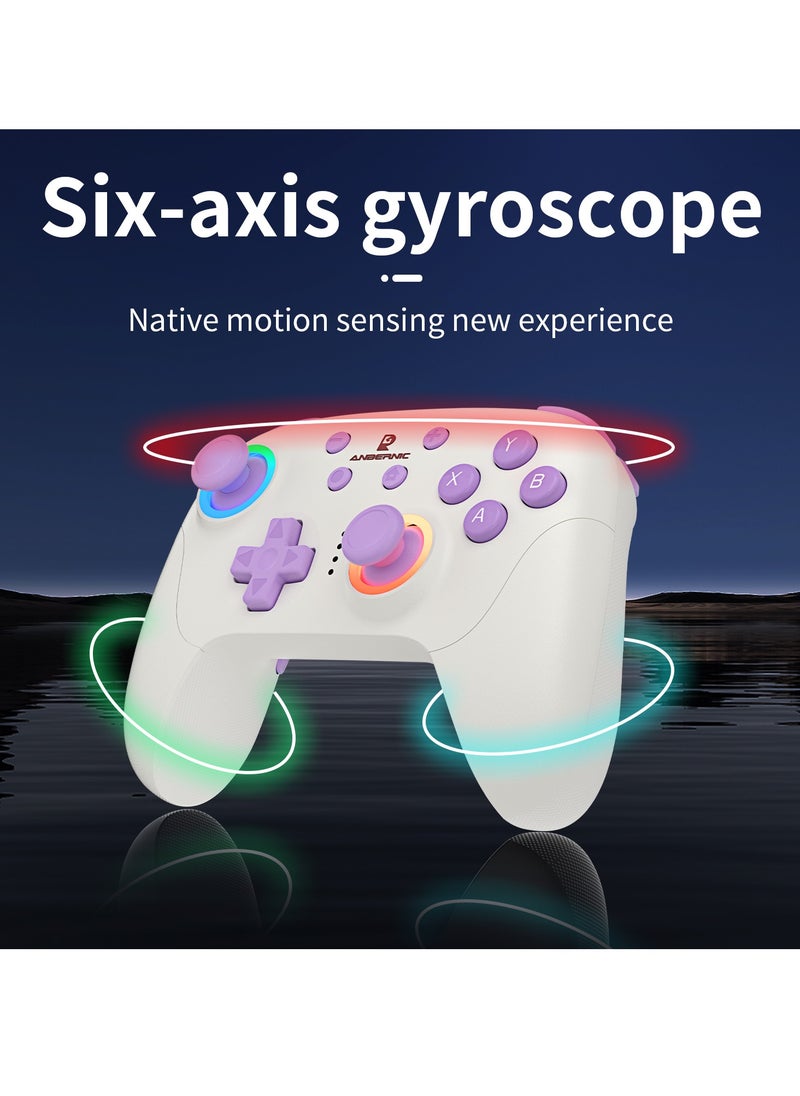 ANBERNIC  - RG P01 High Cost Performance PC Controller PC Steam Switch Android IOS Conductive Rubber Bluetooth Wireless XBOX Layout 600mAh Dual Asymmetric Pendulum Motor - Image 1