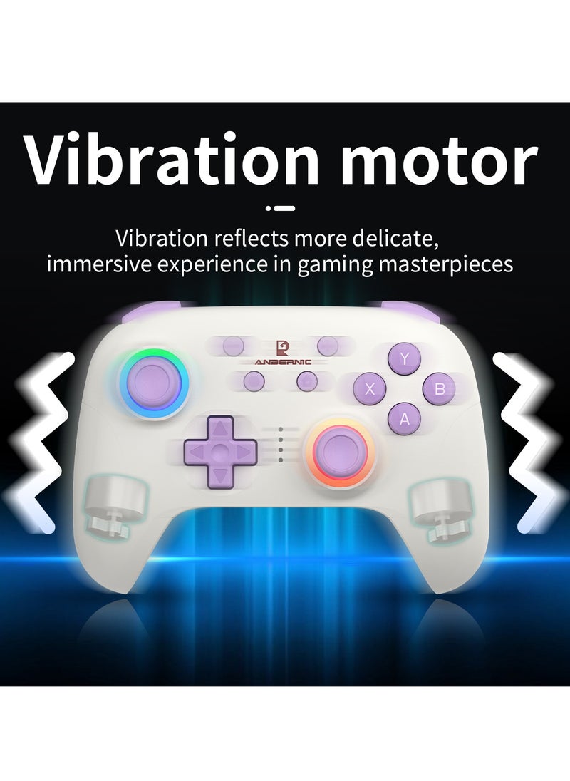 ANBERNIC  RG P01 High Cost Performance PC Controller PC Steam Switch Android IOS Conductive Rubber Bluetooth Wireless XBOX Layout 600mAh Dual Asymmetric Pendulum Motor  - Image 5
