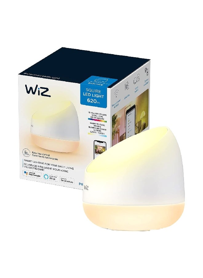 Wiz Voice Controlled LED Table Lamp White 13.4 x 13.4 cm PHI-929002690417  - Image 1