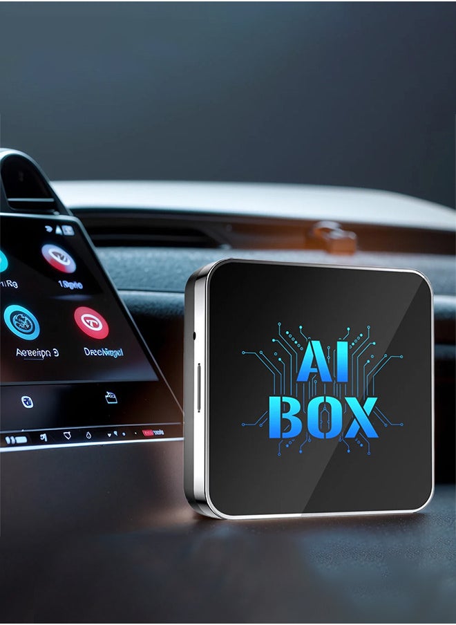 ماركة غير محددة - محول صندوق CarPlay AI اللاسلكي الجديد لعام 2025، محول Android Auto اللاسلكي، يدعم YouTube، صندوق CarPlay AI 2 في 1 للتوصيل والتشغيل، يدعم التوصيل السلكي واللاسلكي - Image 1