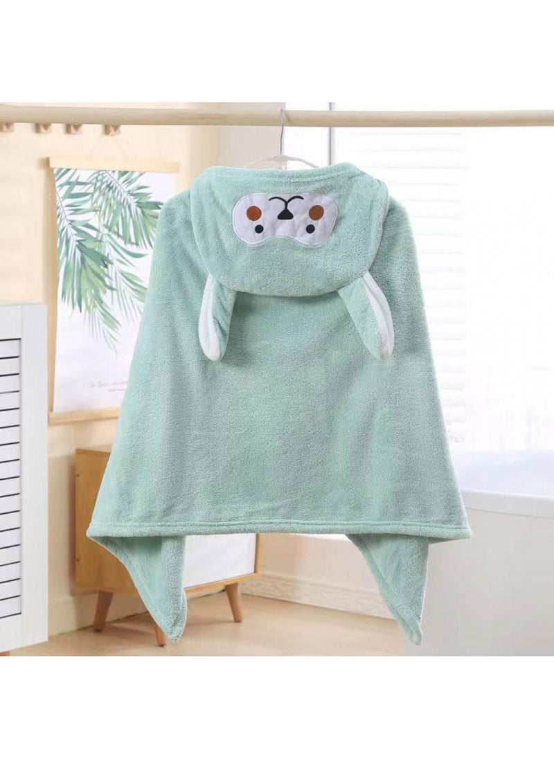 Bluejw 70*140cm Kids Bath Towels, Cotton Hooded Towels, Super Soft Super Absorbent Bathrobe Blankets, Premium Bath Towels,For Babies,Boys And Girls, For Tubs, Pools And Beaches  - Image 1