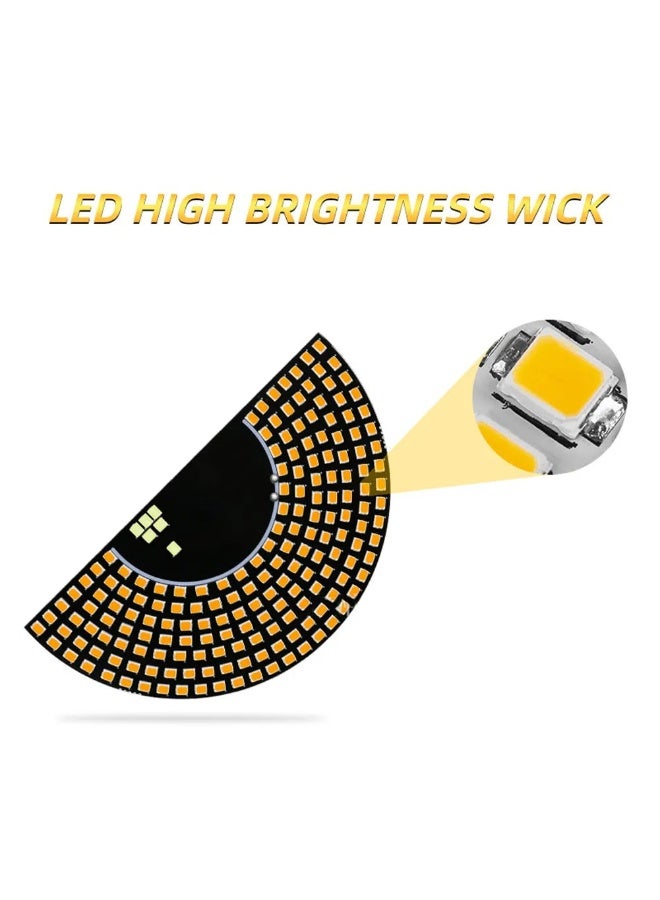 Dynamic LED Rear Windshield Eye Lights - USB Powered Animated Display - Interactive Back Window Decal - Multi-Mode Car Accessories - Image 2