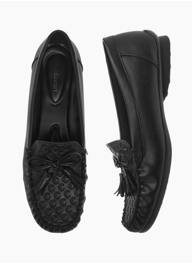 Le Confort Women Bow Accent Slip-On Moccasins  - Image 1