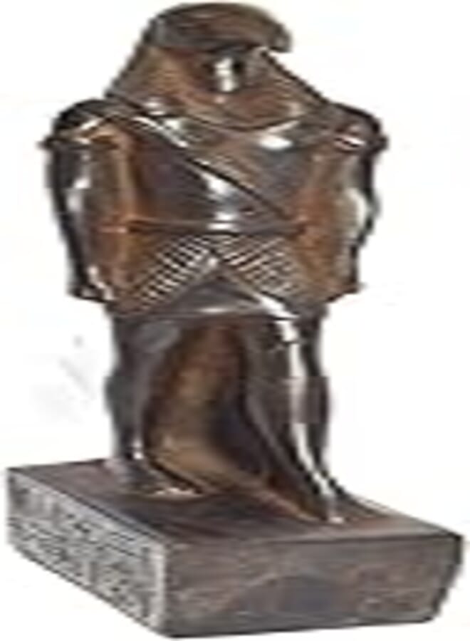 immatgar pharaonic Statue figurines for Home Décor ancient Egyptian souvenirs gifts from Egypt Collectible Pharaohs (Shape 2 - Darck)