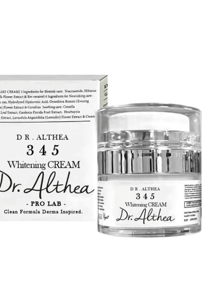 دي آر.ألثيا كريم التفتيح ومرطب للوجه مصمم لتفتيح البشرة ومعالجة البقع الداكنة.