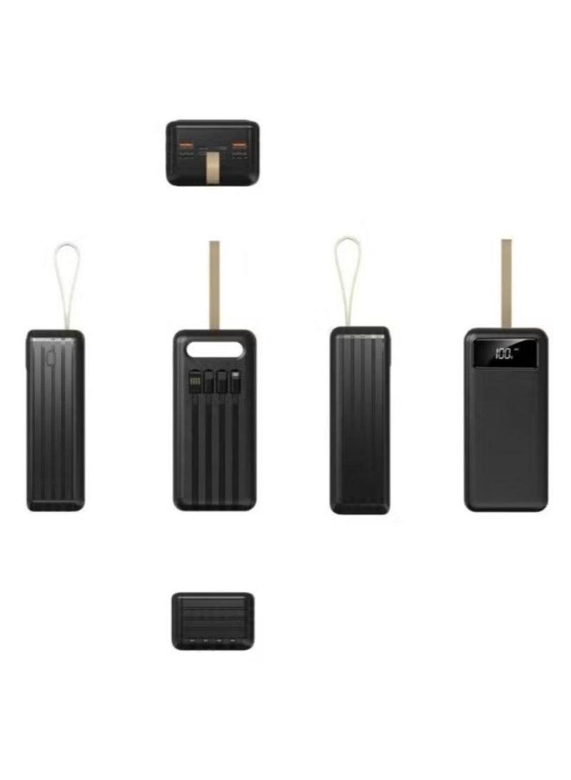 Denx Portable battery power bank with a capacity of 120 thousand, fast charging  - Image 4