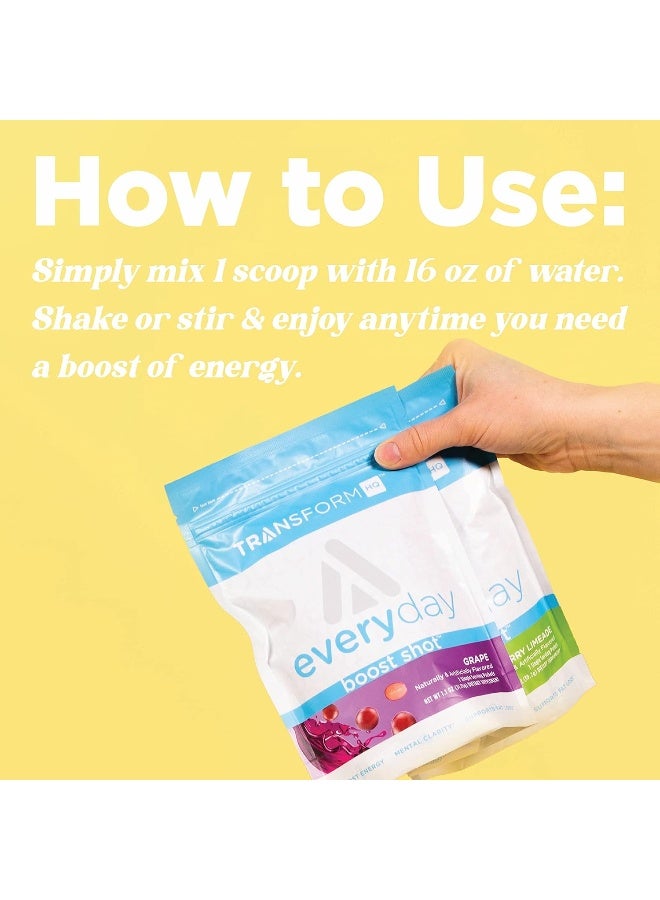 TransformHQ Boost Shot Powder Drink Stick Packets, Rocket Pop - Image 5