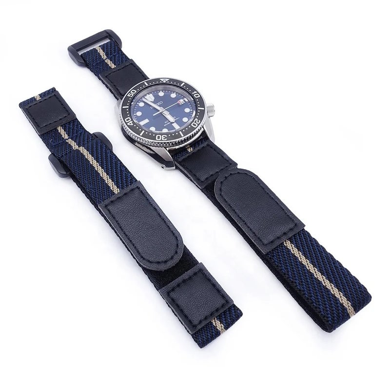 Bluejw Adjustable Nylon Watch Bands 18mm 20mm 22mm, Hook and Loop Sport Straps to Replace Your Watch Band - Image 3