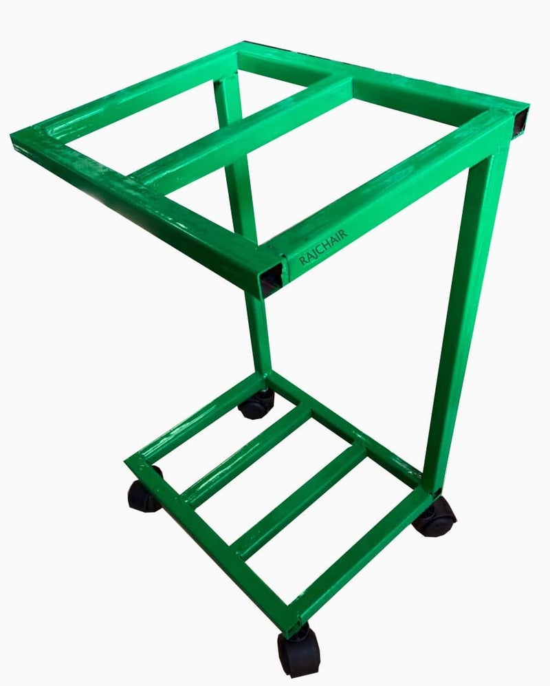 HIMAJI HIMAJI Single UPS Inverter Battery Trolly Stand for Home and Office Flat and Tubular Battery Twin Caster Strong Wheel  - Image 2