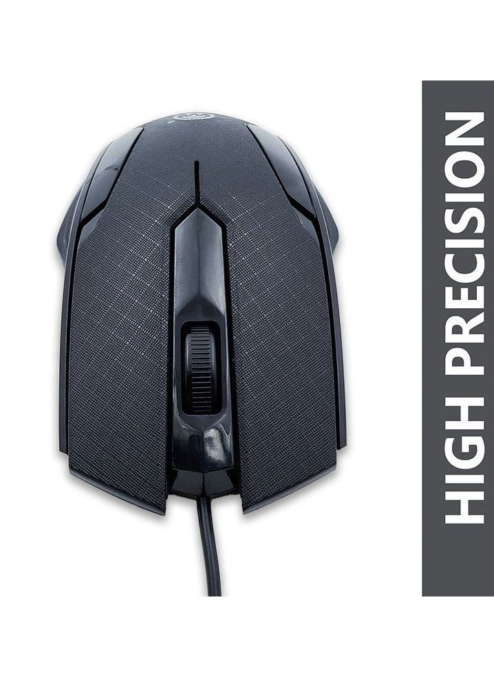 ميكرو ديجيت - MICRODIGIT MD212M ماوس ضوئي سلكي عالي السرعة 5 فولت 1200 نقطة في البوصة. USB2.0 بطول 1.25 متر. نظام تشغيل ماكنتوش بتصميم مريح - Image 1