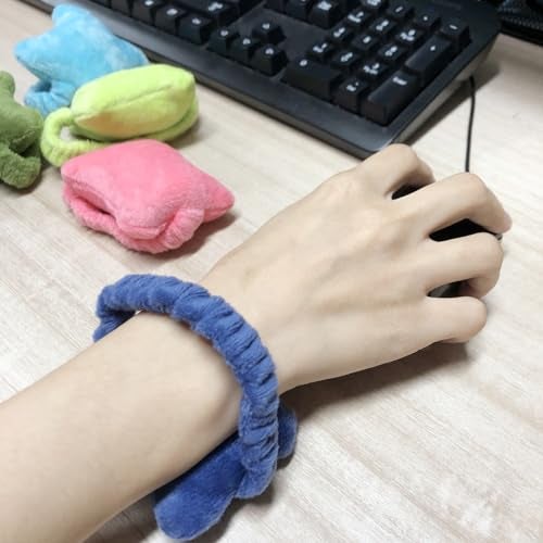 Khakho 5Pcs Comfortable Wrist Rest Wearable Mouse Wrist Rest Mouse Pillow with Cushion Wrist Support & Pain Relief,Mouse Wrist Rest for Computer Laptop (5) - Image 2