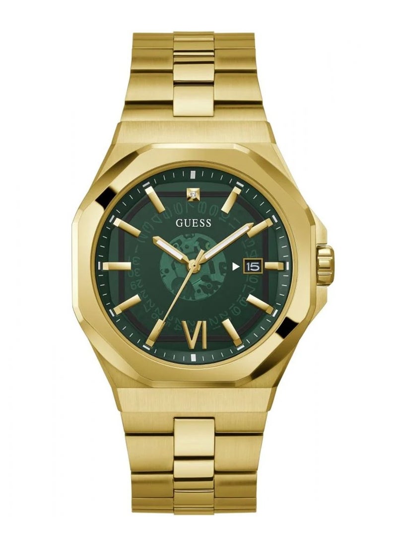 GUESS - Emperor Men's Analog Quartz Stainless Steel Gold Watch GW0573G2 - Image 1