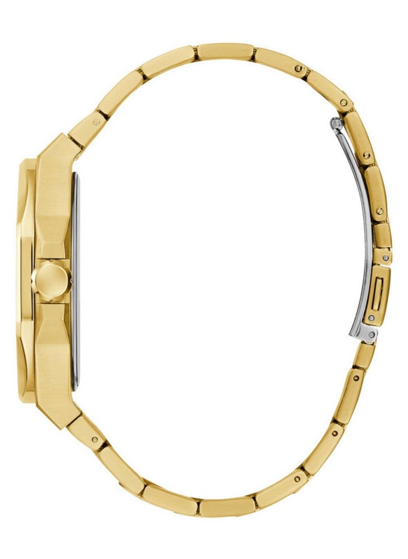 GUESS - Emperor Men's Analog Quartz Stainless Steel Gold Watch GW0573G2 - Image 1