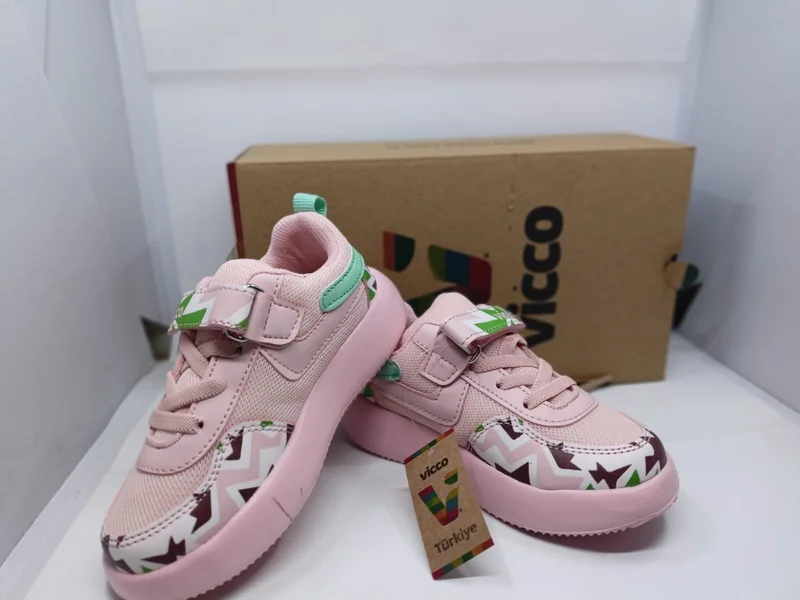 VICCO 346,P23Y,171 Napoli Children's Walking Shoes Powder