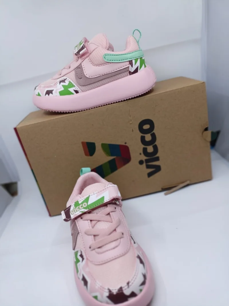 VICCO 346,P23Y,171 Napoli Children's Walking Shoes Powder