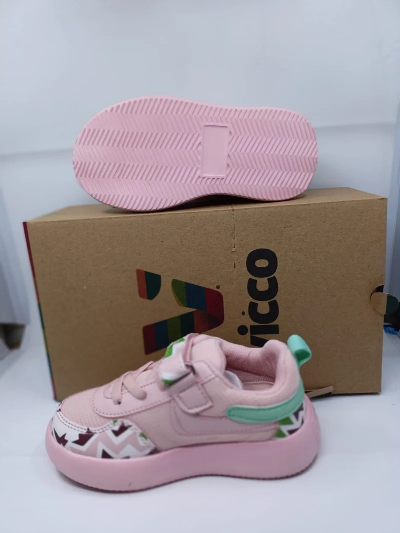 VICCO 346,P23Y,171 Napoli Children's Walking Shoes Powder
