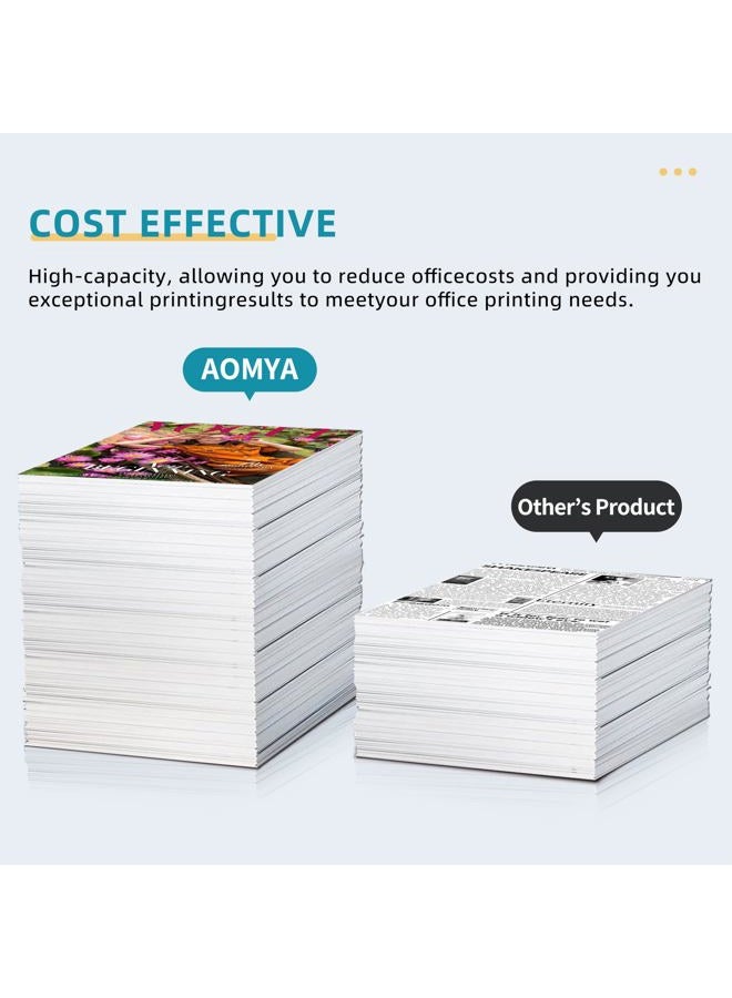Aomya 730 Compatible Ink Cartridge Replacement for HPQ 730 P2V71A P2V73A P2V68A P2V69A P2V70A P2V72A Ink Cartridges Work for HPQ Designjet T1600 T1700 T2600 Printer (Photo Black) - Image 5